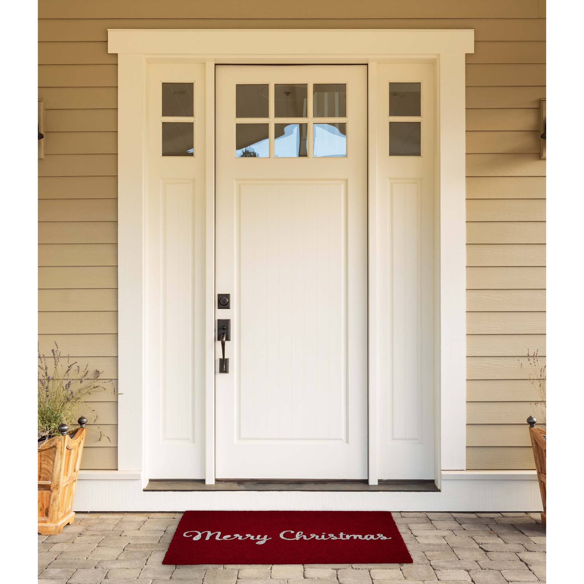 DII® Merry Christmas Sparkle Doormat